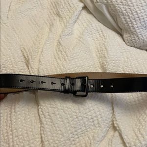 Burberry leather belt